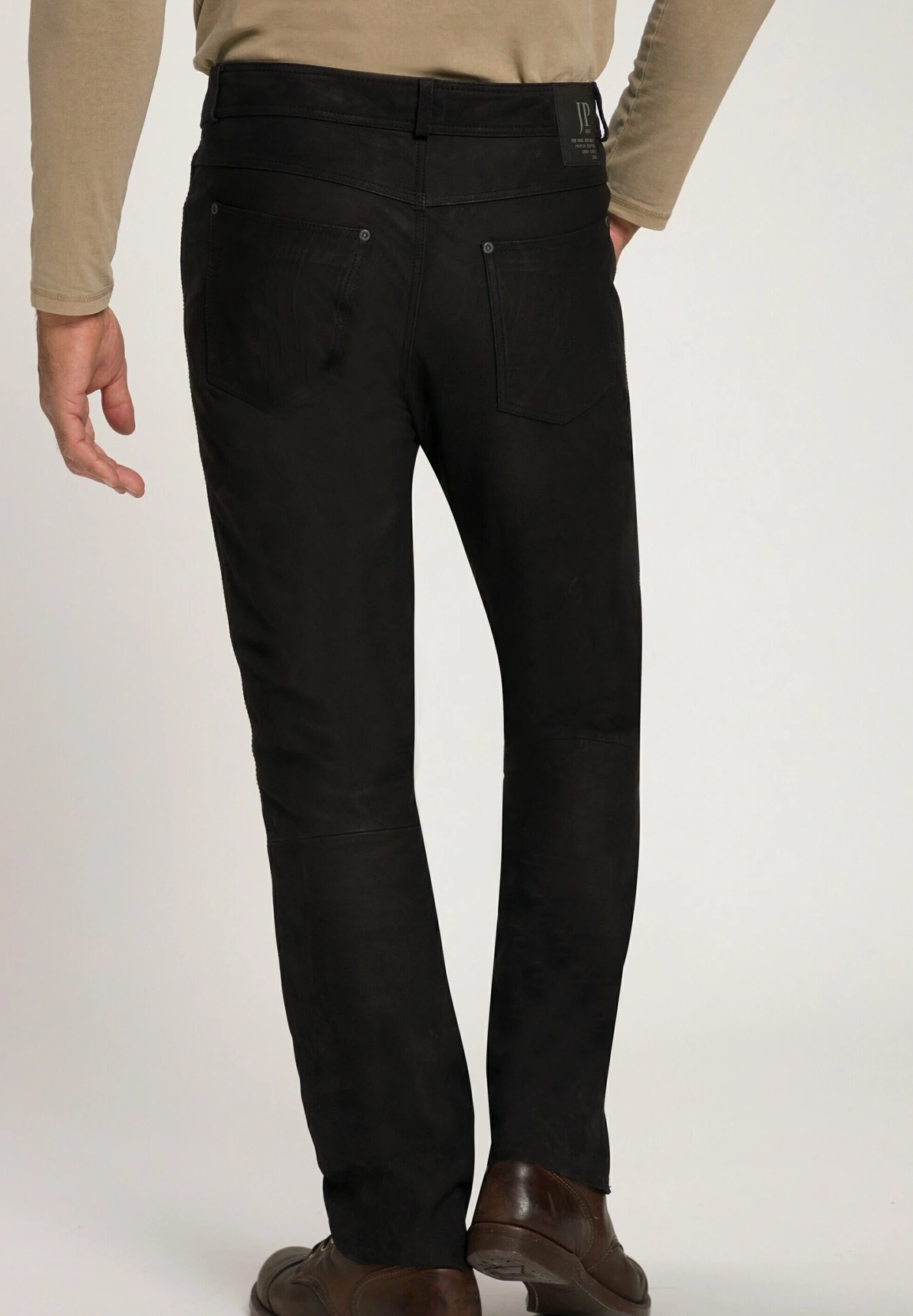 JP1880 Leren Broek - Noir 4 JP1880 Leren Broek - Noir - Afbeelding 2