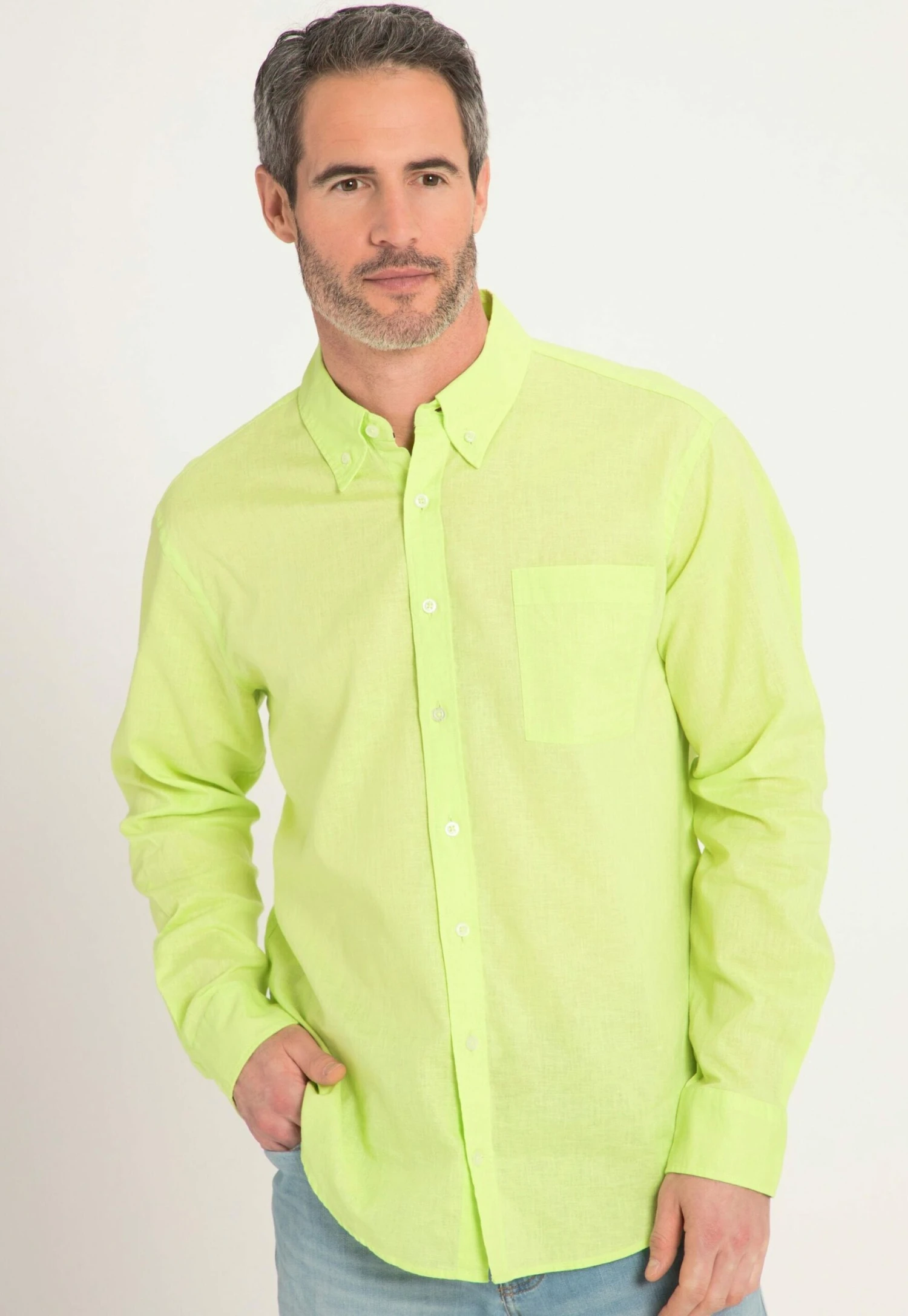 JP1880 Overhemd - Jaune Fluo 3 JP1880 Overhemd - Jaune Fluo