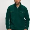 JP1880 Fleece Trui - Donkergroen 1 JP1880 Fleece Trui - Donkergroen -JP1880 7a7fcc032a6a4556b822b2adf8bbf443