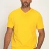 JP1880 Grosse Grössen Bis - T-Shirt Basic - Geel
