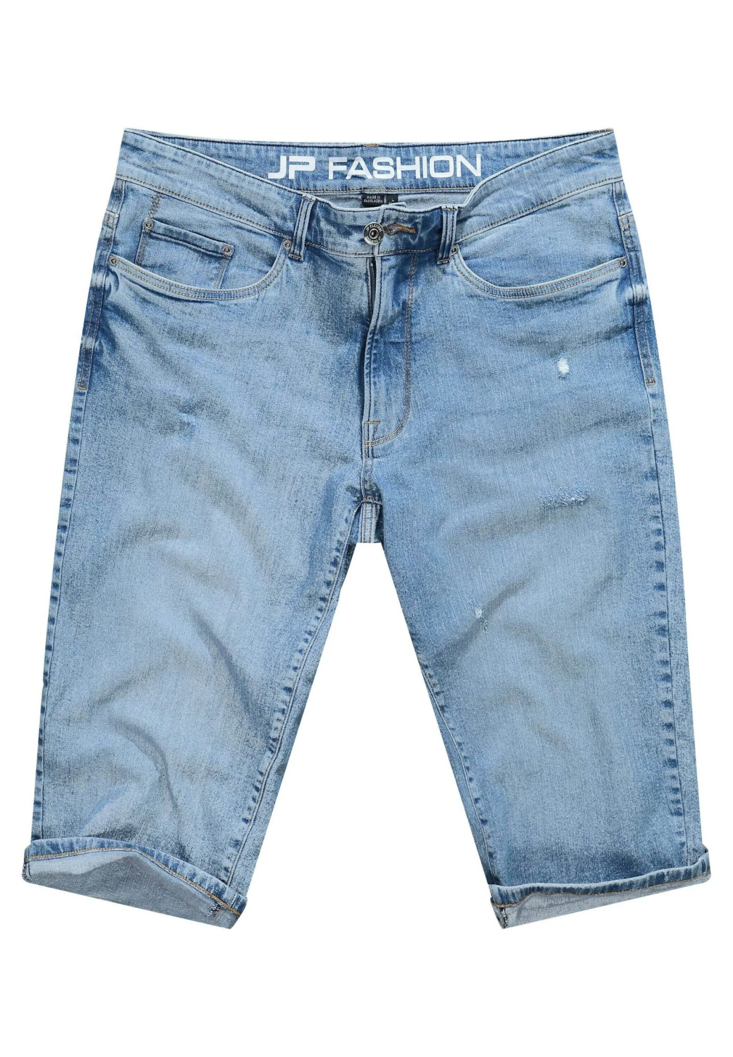 JP1880 3 4-Powerstretch 5-Pocket - Jeansshort - Light Blue 6 JP1880 3 4-Powerstretch 5-Pocket - Jeansshort - Light Blue - Afbeelding 4