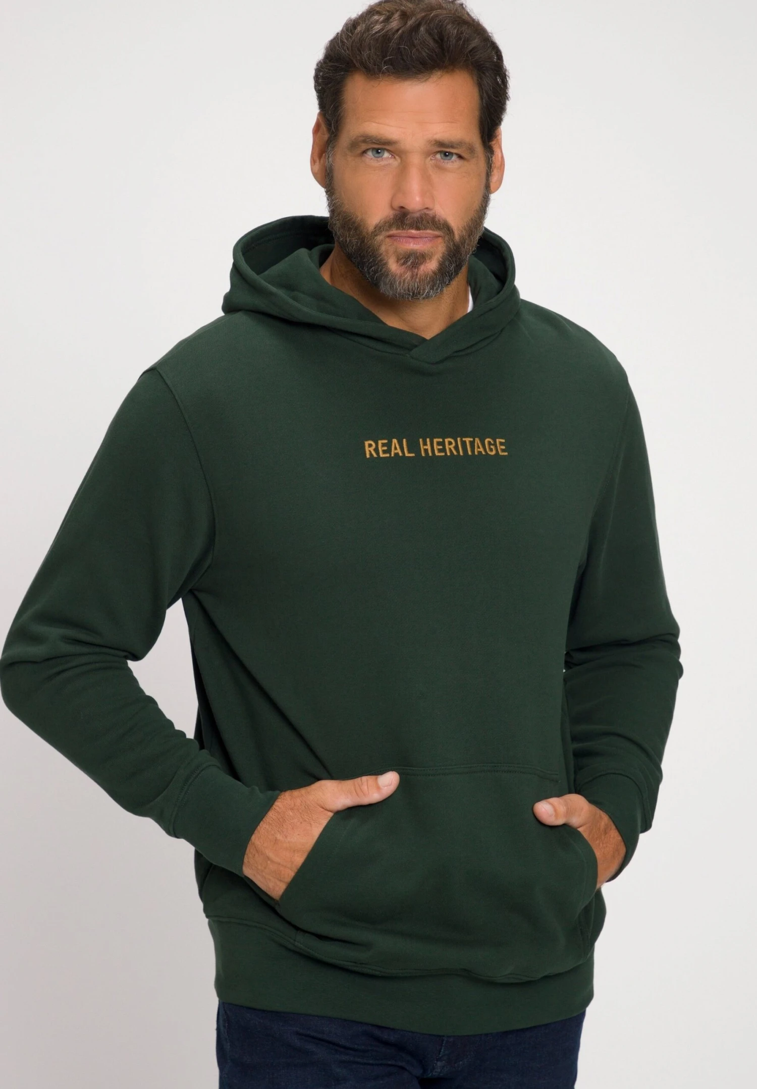 JP1880 Real Heritage Statement - Hoodie - Night Green 3 JP1880 Real Heritage Statement - Hoodie - Night Green