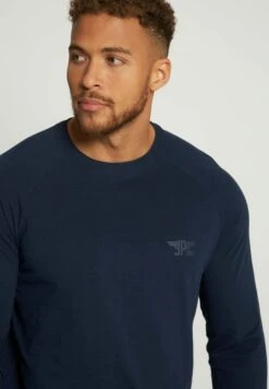 JP1880 Longsleeve - Bleu Nuit Mat -JP1880 7d98524aaa964fabb1b65f050c8b396e