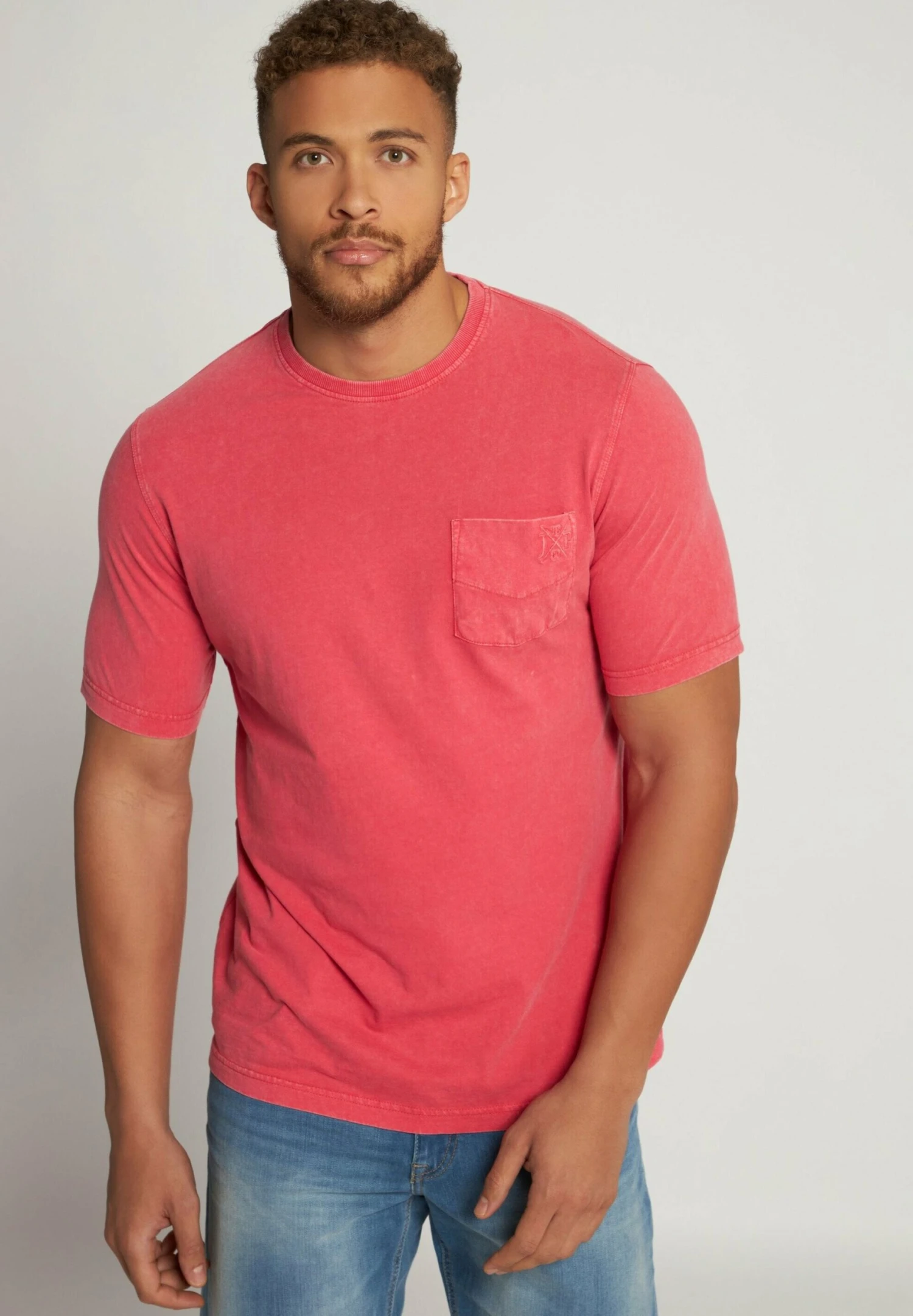 JP1880 T-Shirt Basic - Rood 3 JP1880 T-Shirt Basic - Rood