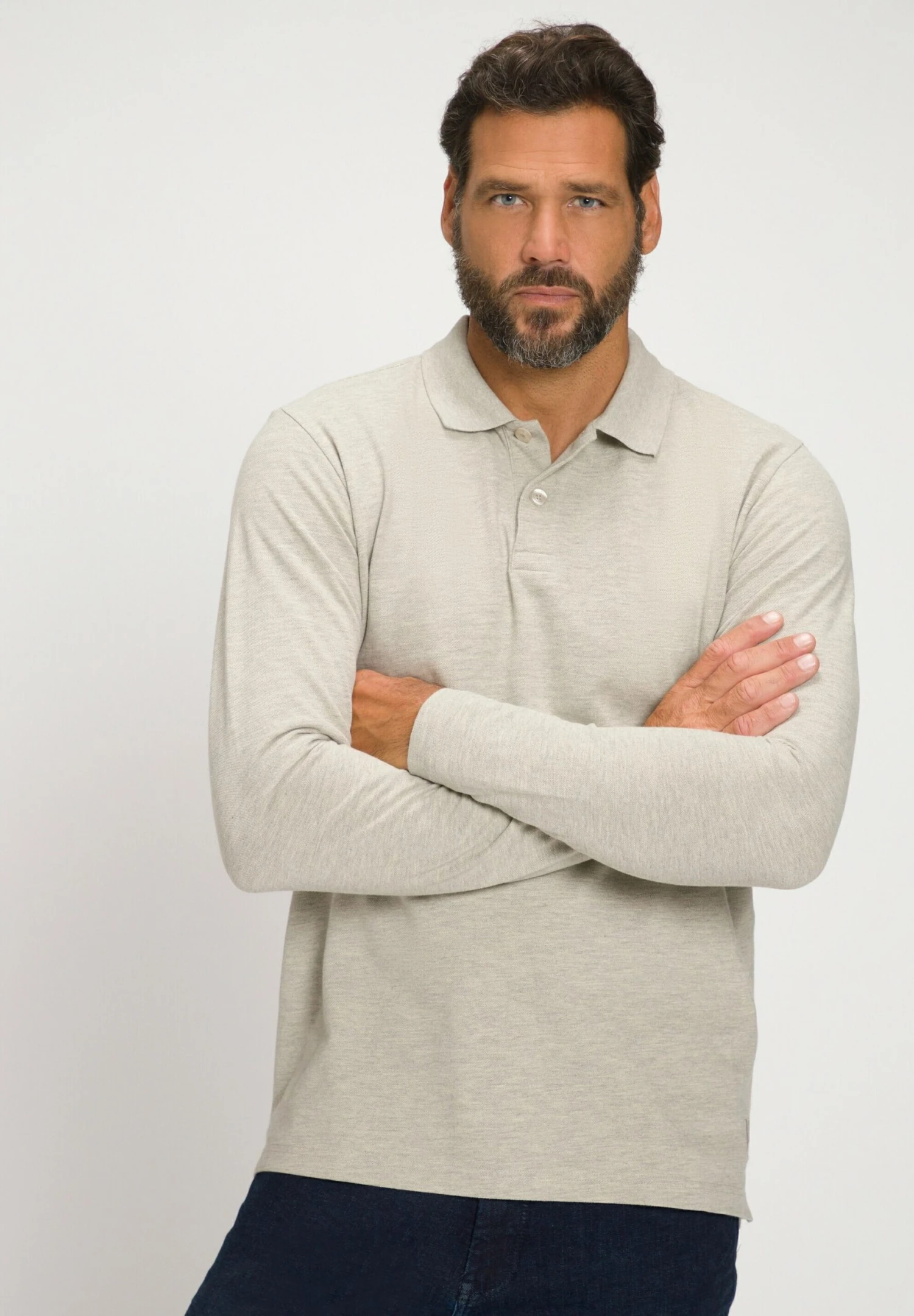 JP1880 Basic- Poloshirt - Sand 3 JP1880 Basic- Poloshirt - Sand