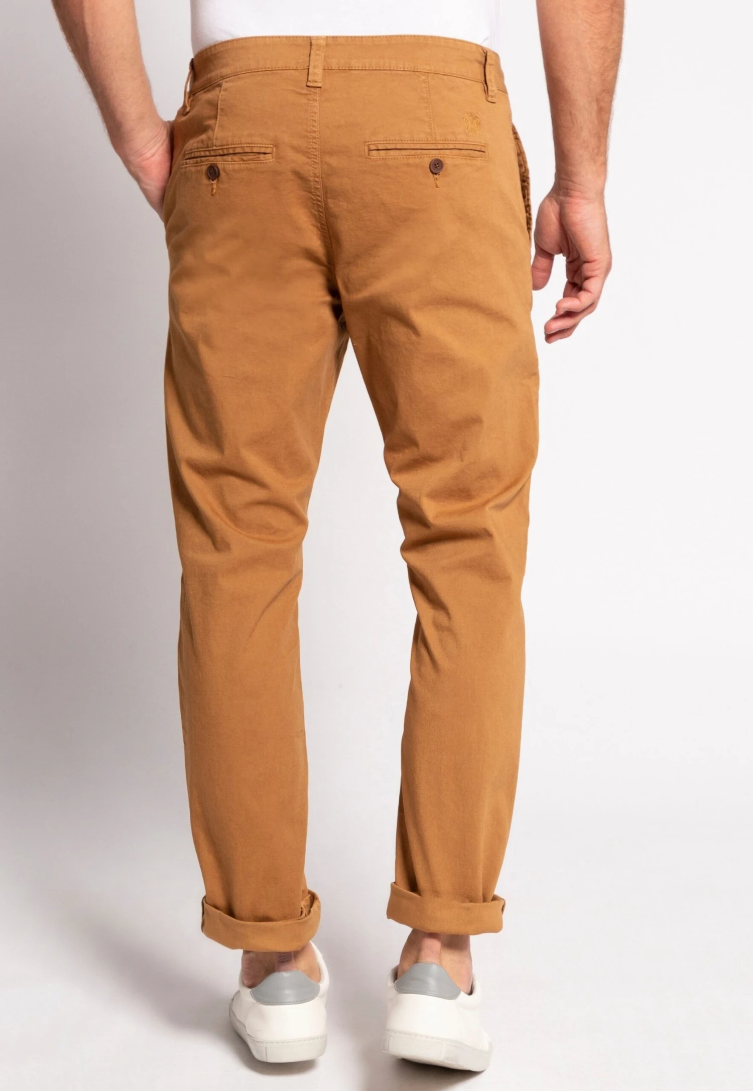 JP1880 Chino - Caramel 4 JP1880 Chino - Caramel - Afbeelding 2