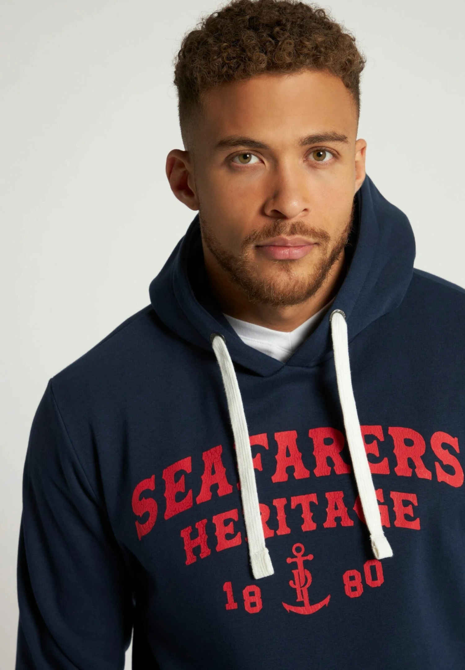 JP1880 Hoodie - Mattes Nachtblau 4 JP1880 Hoodie - Mattes Nachtblau - Afbeelding 2