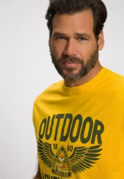 JP1880 T-Shirt Print - Goudgeel -JP1880 890167f23c774bcf80e69152e5035e71