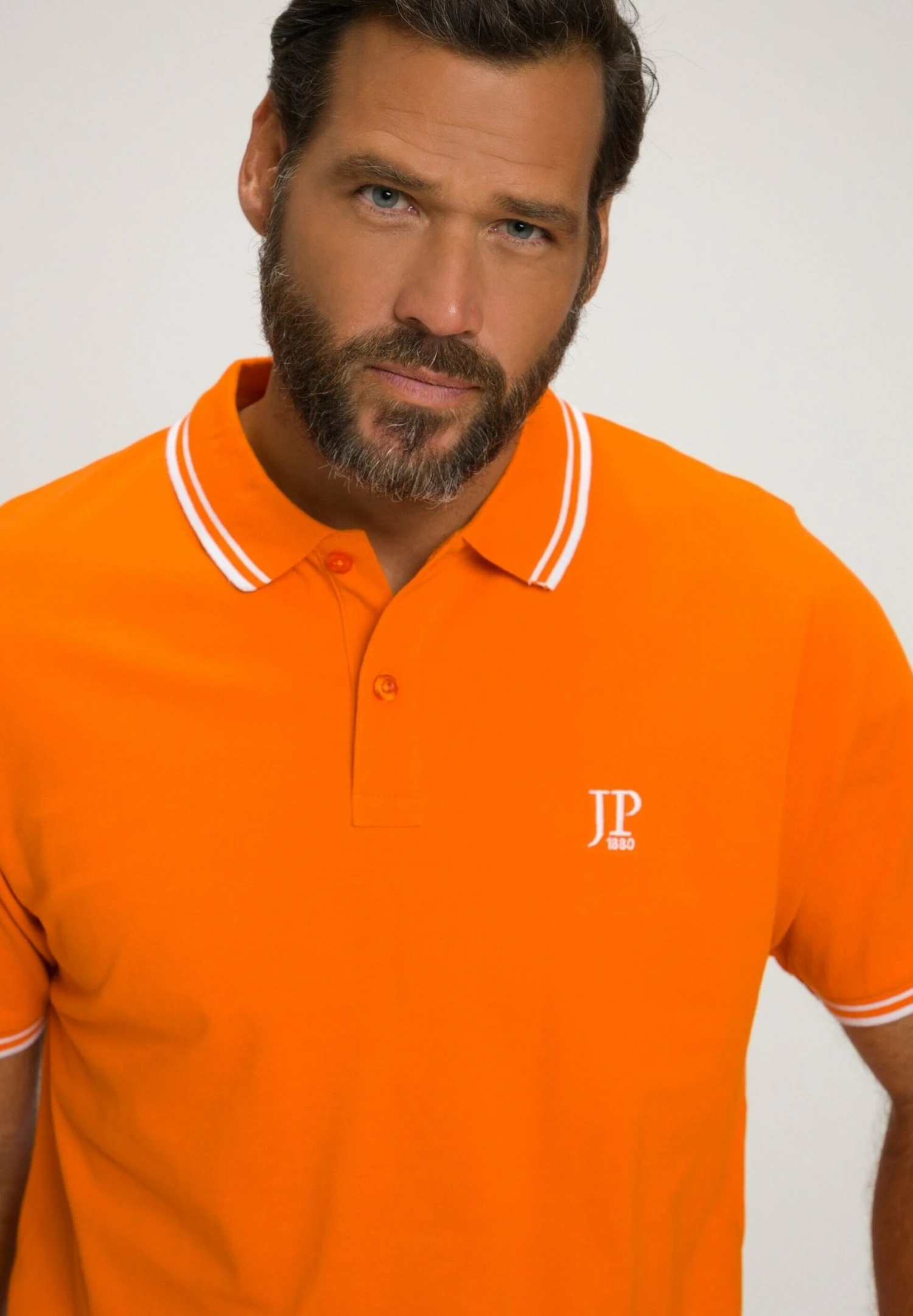 JP1880 Poloshirt - Orange 4 JP1880 Poloshirt - Orange - Afbeelding 2