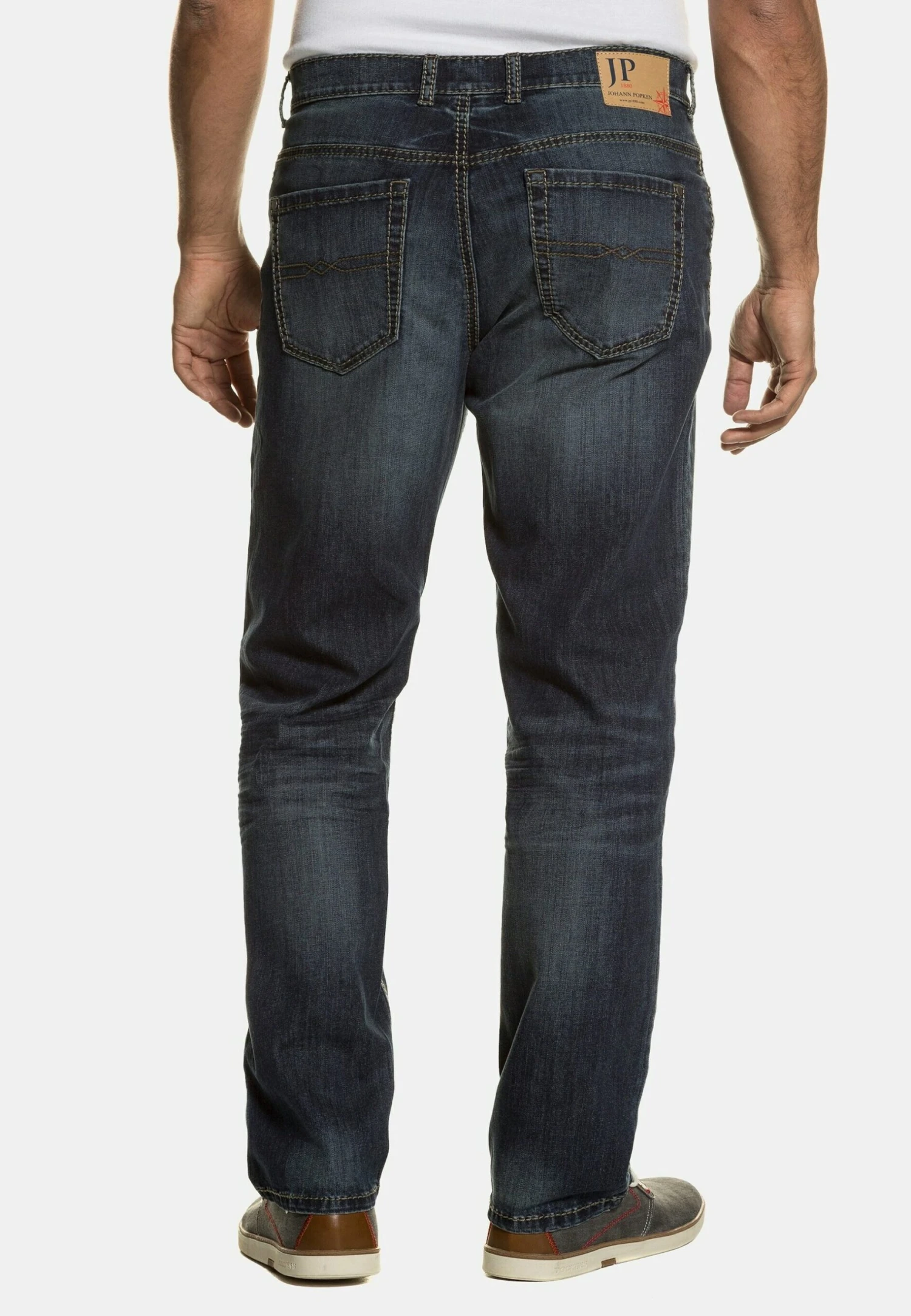 JP1880 Straight Leg Jeans - Bleu Denim 4 JP1880 Straight Leg Jeans - Bleu Denim - Afbeelding 2