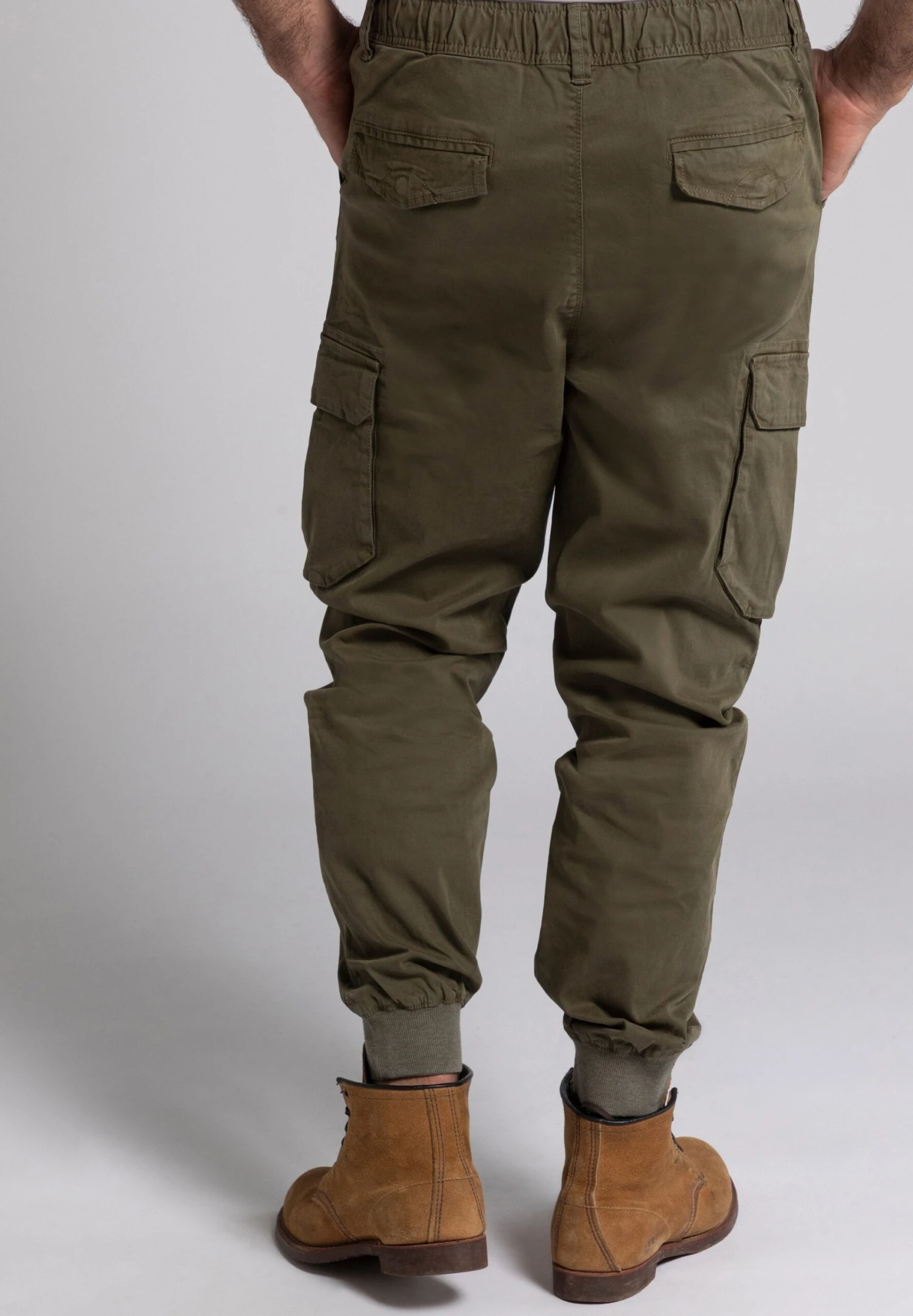 JP1880 Cargobroek - Oliv 4 JP1880 Cargobroek - Oliv - Afbeelding 2