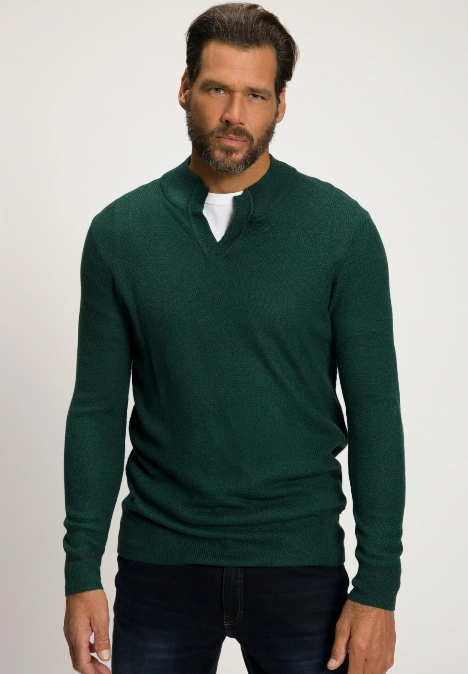JP1880 Trui - Dunkelgrün 3 JP1880 Trui - Dunkelgrün