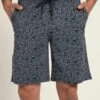 JP1880 Loungewear Short Style Print Elasticated Waist - Pyjamabroek - Navy Blue -JP1880 93014e4580af4870ae09cbc57f8e4871