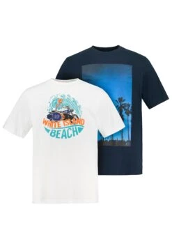 JP1880 T-Shirt Print - WeißNavy -JP1880 9377e8f75e2d45d4a810d39a5e947e84