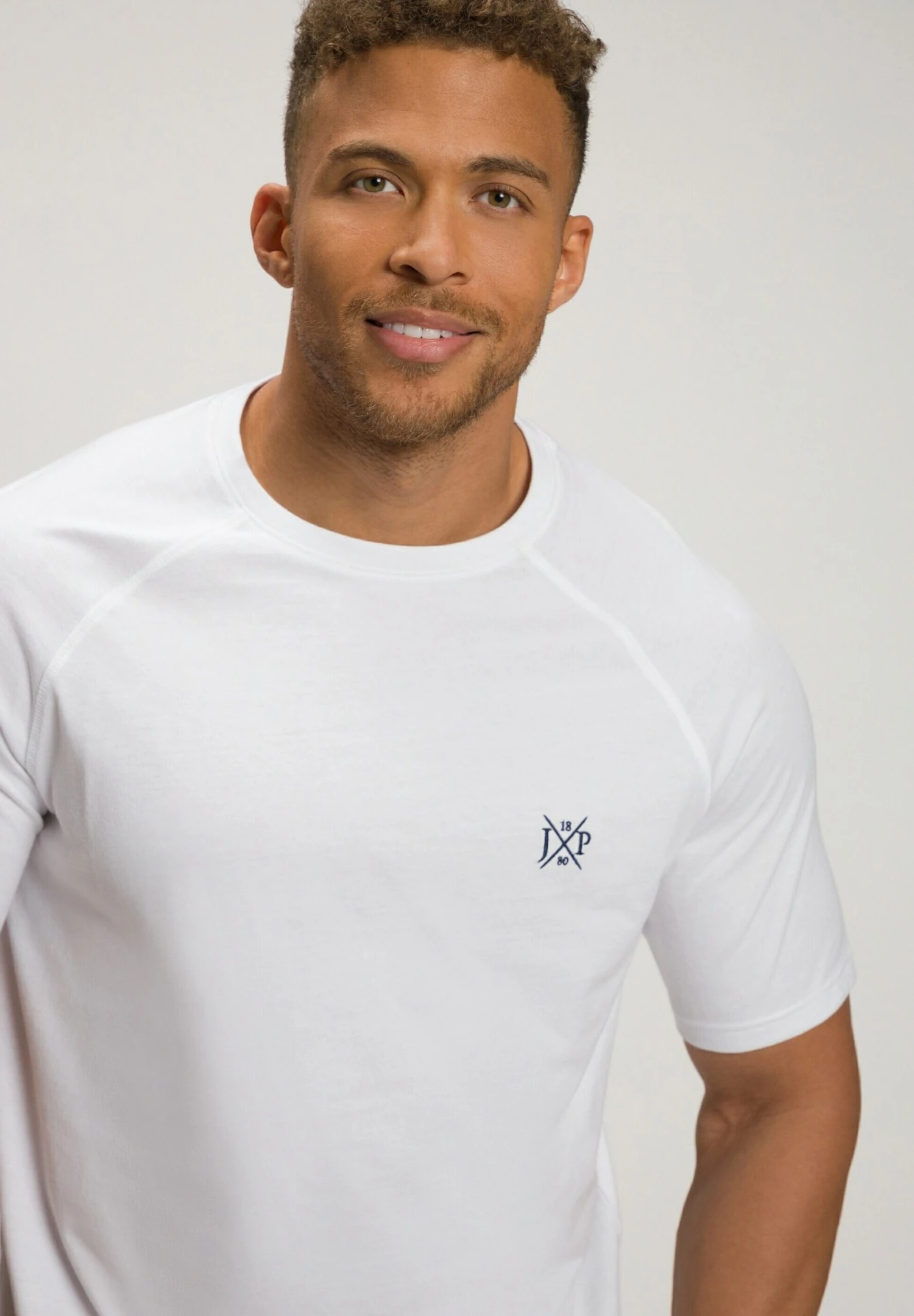 JP1880 T-Shirt Basic - Sneeuwwit 4 JP1880 T-Shirt Basic - Sneeuwwit - Afbeelding 2