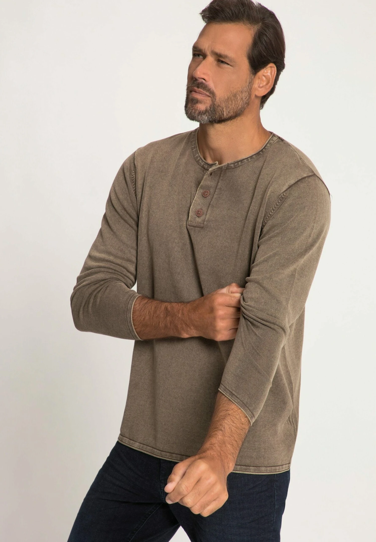 JP1880 Trui - Mokka 3 JP1880 Trui - Mokka