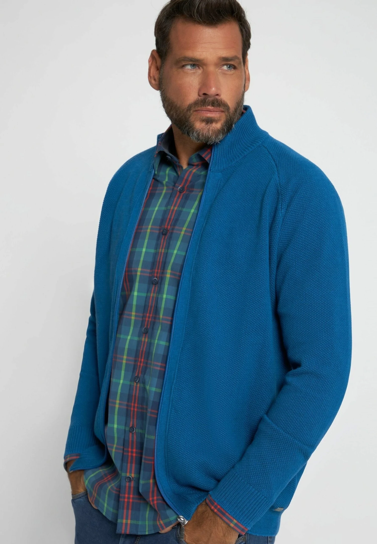 JP1880 Vest - Tintenblau 5 JP1880 Vest - Tintenblau - Afbeelding 3