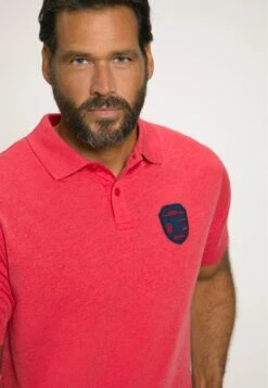 JP1880 Poloshirt - Rot Melange -JP1880 97cc231ea36a41268202ead78c4cf4e3