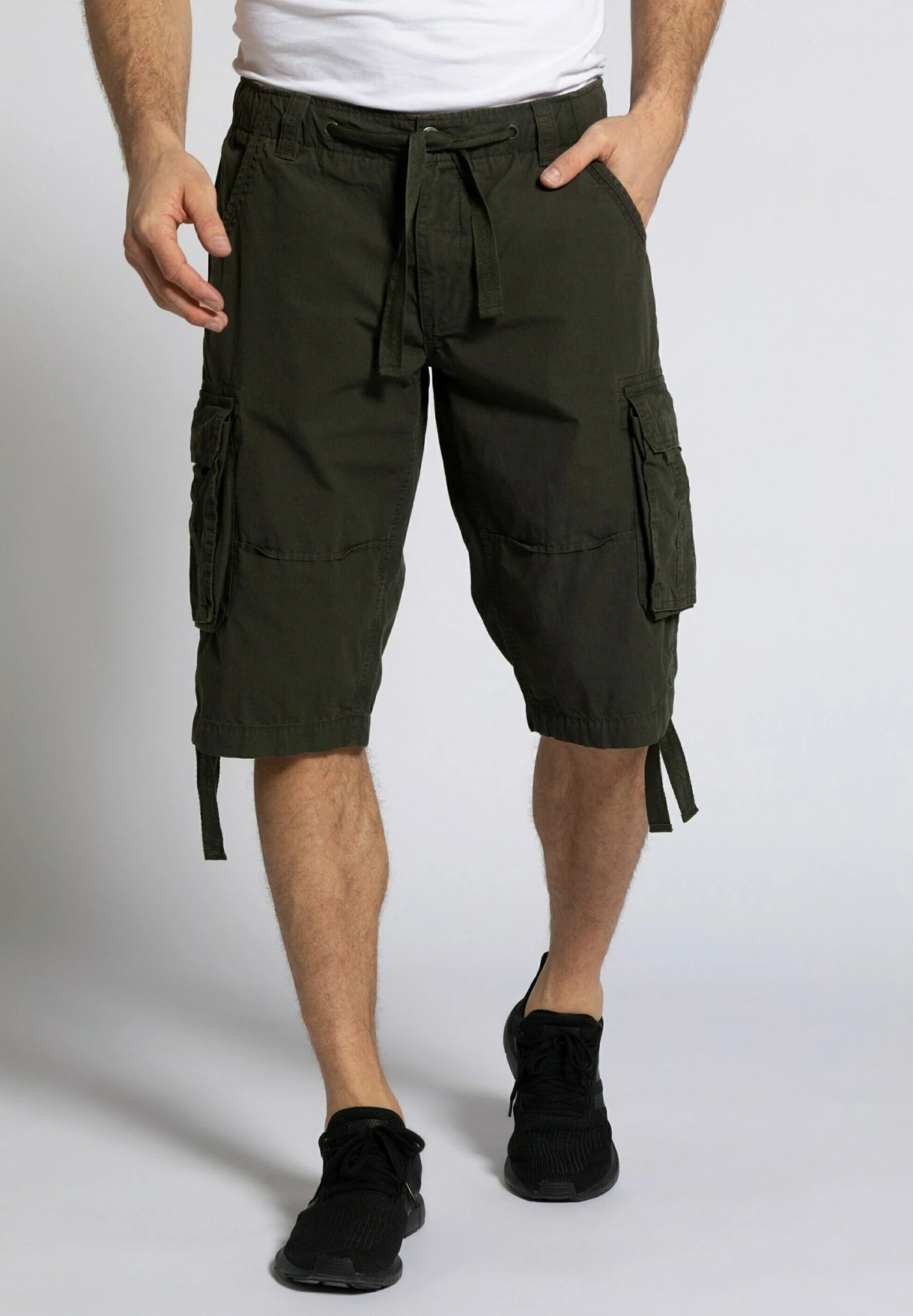 JP1880 Shorts - Dunkeloliv 3 JP1880 Shorts - Dunkeloliv