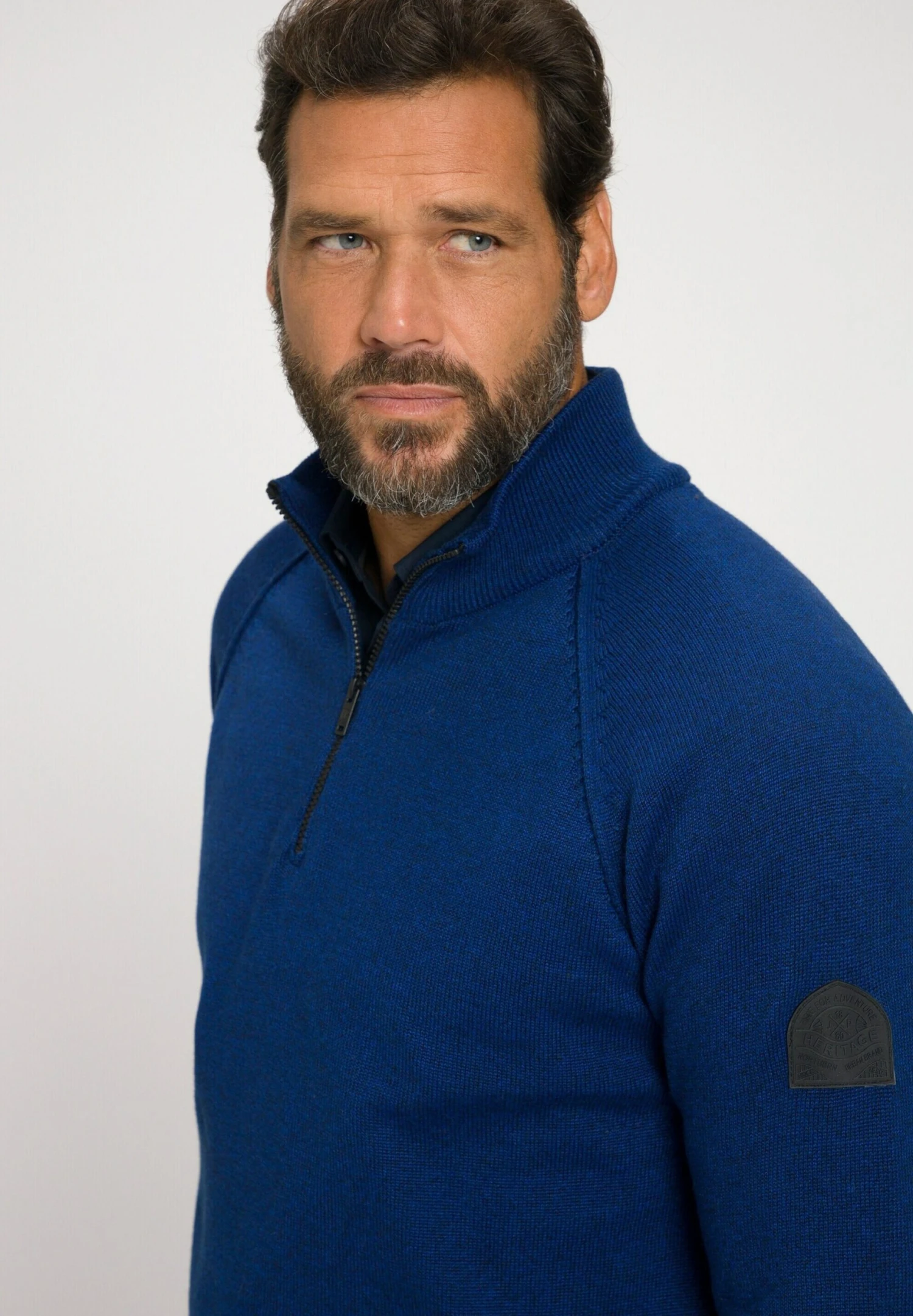 JP1880 Trui - Kobaltblau 4 JP1880 Trui - Kobaltblau - Afbeelding 2