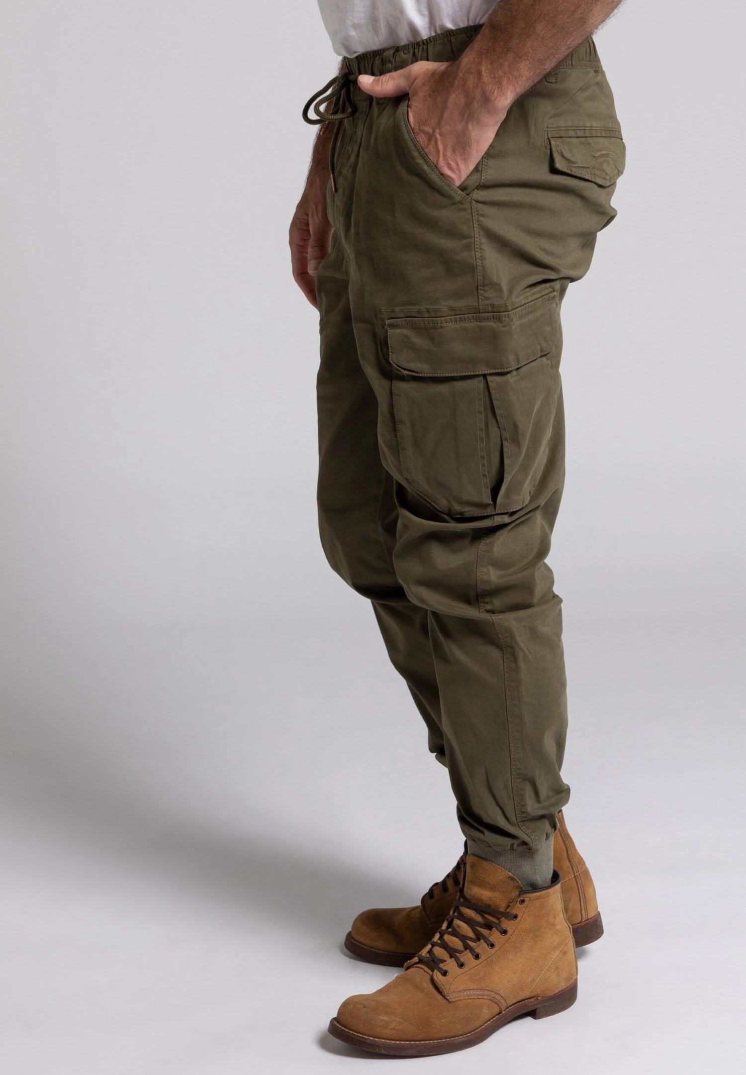 JP1880 Cargobroek - Oliv 5 JP1880 Cargobroek - Oliv - Afbeelding 3