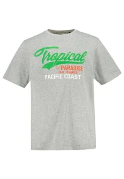 JP1880 T-Shirt Print - Grau Melange -JP1880 9cc556a04e0b43a8a76beb93820c98f5