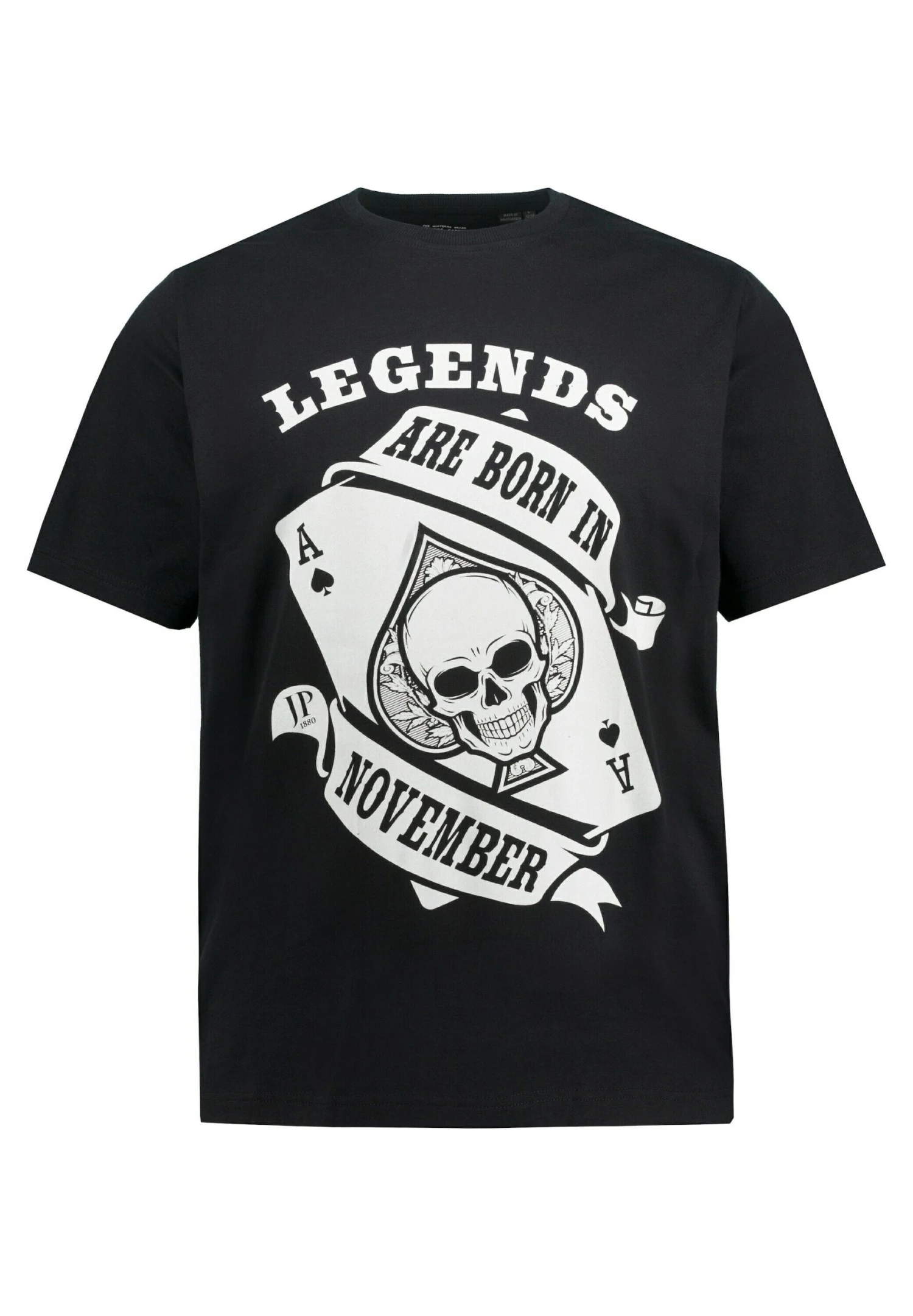 JP1880 Legends November - T-Shirt Print - Schwarz 5 JP1880 Legends November - T-Shirt Print - Schwarz - Afbeelding 3