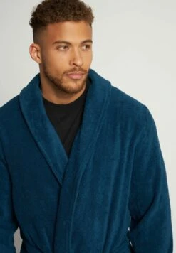 JP1880 Badjas - Royal Blue -JP1880 9dbdb3d9a0a943d190f6376c8c21f3b5