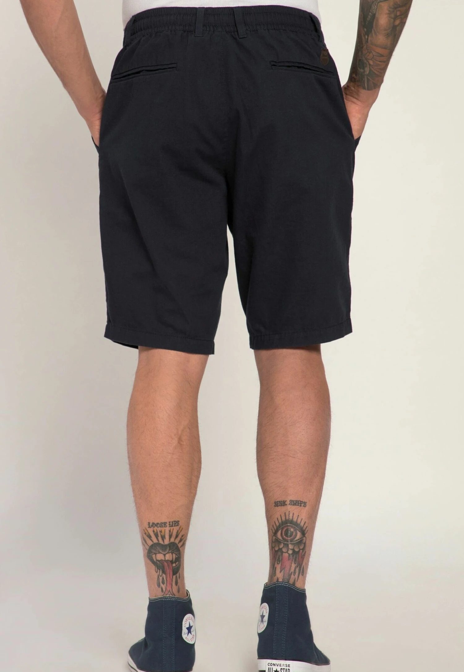 JP1880 Shorts - Mat Nachtblauw 4 JP1880 Shorts - Mat Nachtblauw - Afbeelding 2