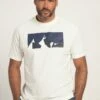 JP1880 T-Shirt Print - Creme White -JP1880 9e7cdc28d7b14440915a9e59f4feffad