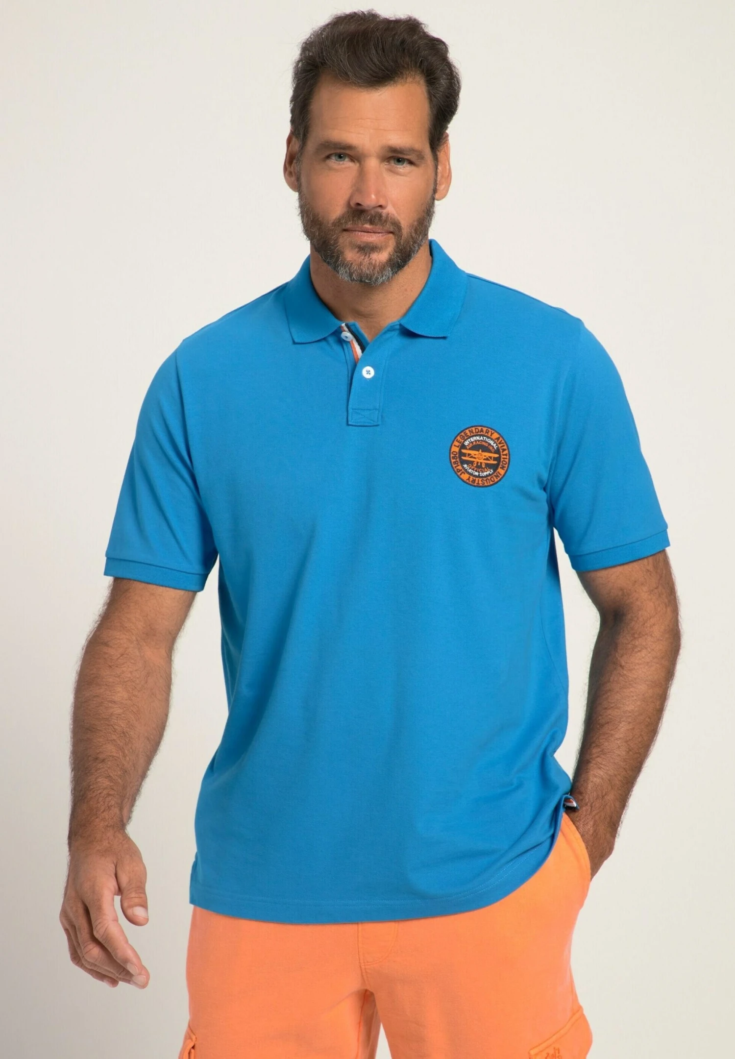 JP1880 Halbarm - Poloshirt - Aqua 3 JP1880 Halbarm - Poloshirt - Aqua