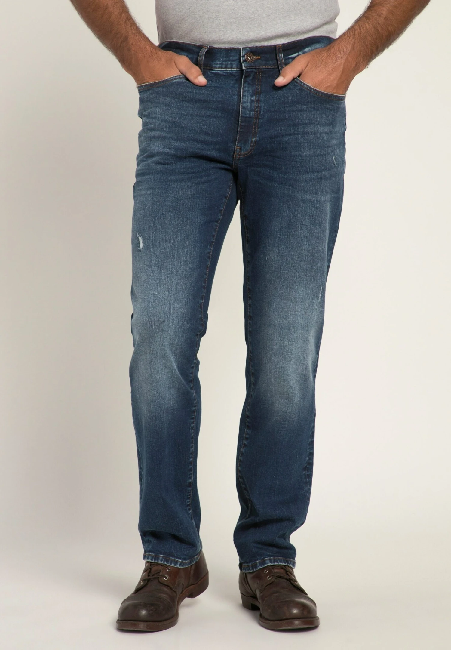 JP1880 Straight Leg Jeans - Jean Bleu Foncé 3 JP1880 Straight Leg Jeans - Jean Bleu Foncé