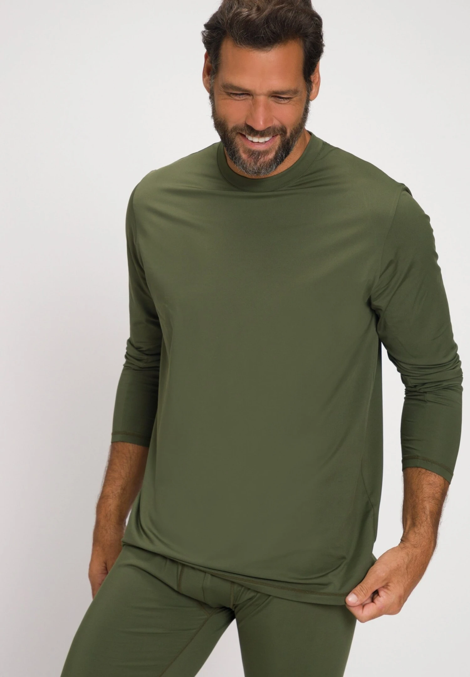 JP1880 Jay-Pi Skiwear - Hemd - Dunkel Khaki 3 JP1880 Jay-Pi Skiwear - Hemd - Dunkel Khaki