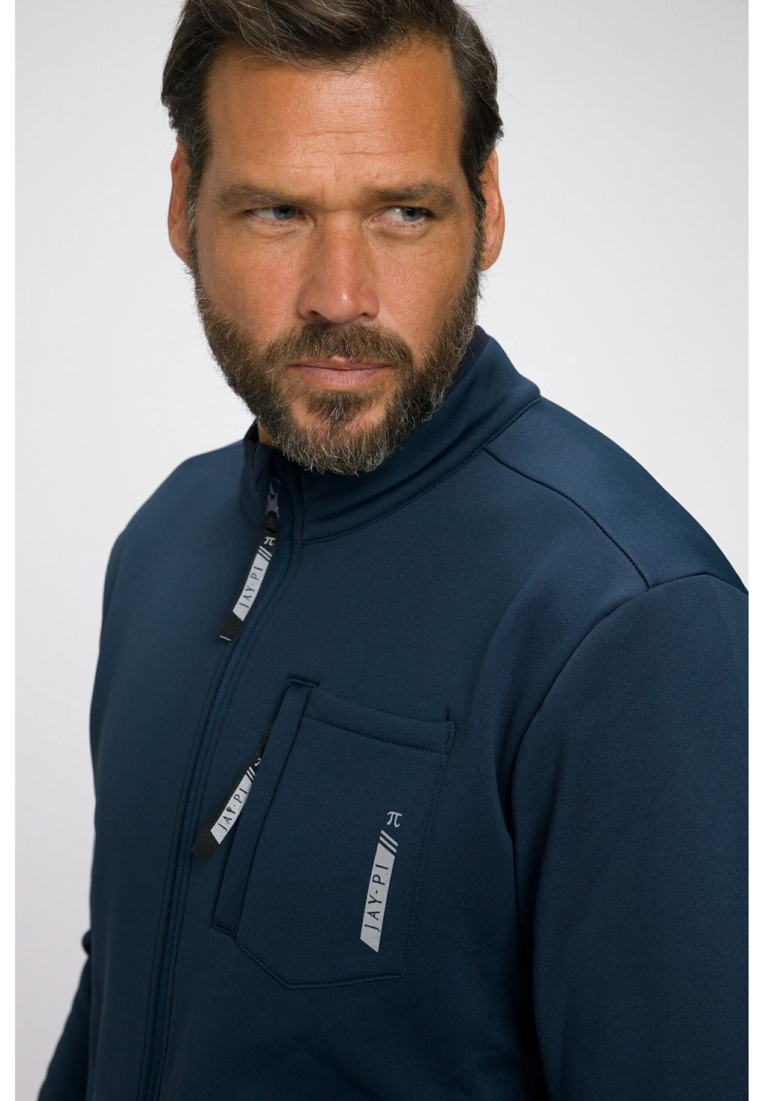 JP1880 Jay-Pi Cycling Softshell Flexnamic®, Bikewear - Outdoorjas - Matte Night Blue 4 JP1880 Jay-Pi Cycling Softshell Flexnamic®, Bikewear - Outdoorjas - Matte Night Blue - Afbeelding 2