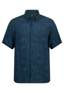 JP1880 Halbarm Buttondown-Kragen Kastiger Fit Floraler - Overhemd - Navy Blau 7 JP1880 Halbarm Buttondown-Kragen Kastiger Fit Floraler - Overhemd - Navy Blau -JP1880 a130c28215bd4d6fa75b34c74124a843