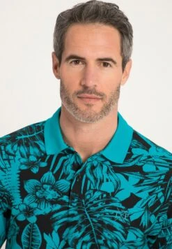 JP1880 Poloshirt - Turquoise Sombre -JP1880 a2deaef4cc7b44b5890570f034dd1c50