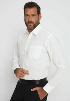 JP1880 Zakelijk Overhemd - Blanc Neige