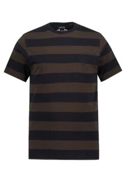 JP1880 T-Shirt Print - Schwarzbraun -JP1880 a387abab3a7e4b9eb8af323e0e474fa8