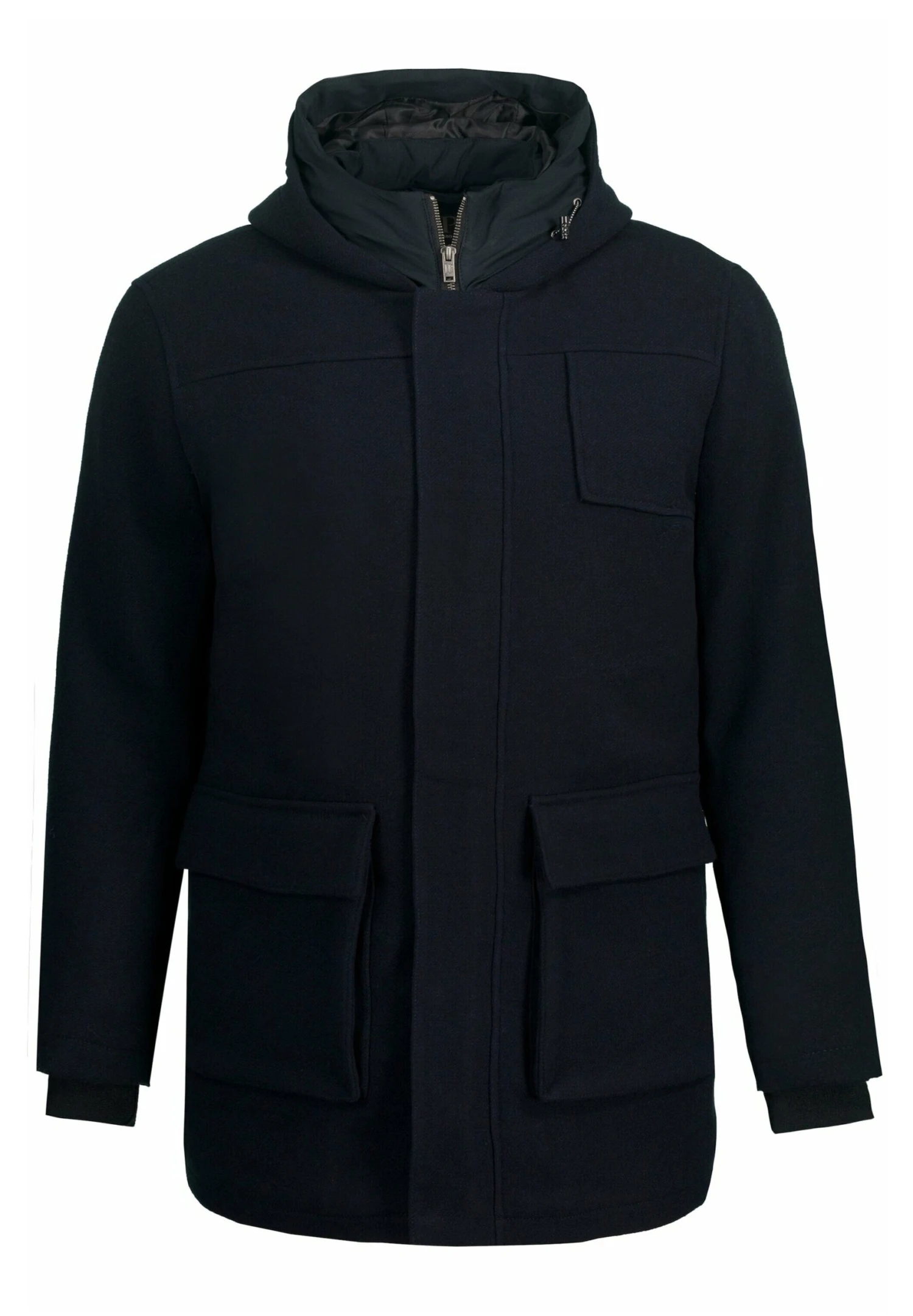 JP1880 Halflange Jas - Zwart 6 JP1880 Halflange Jas - Zwart - Afbeelding 4