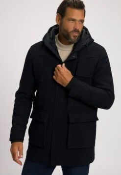 JP1880 Halflange Jas - Zwart