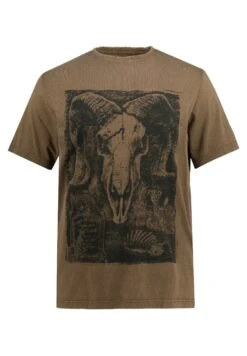 JP1880 T-Shirt Print - Mocca Brown 7 JP1880 T-Shirt Print - Mocca Brown -JP1880 a8e123cbb7564504bb7461fc8fc4eb74