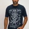 JP1880 T-Shirt Print - Navy Blauw 2 JP1880 T-Shirt Print - Navy Blauw -JP1880 ae0fcf8ed6d146a0a322077d2b845841