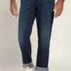 JP1880 Flexnamic - Straight Leg Jeans - Dark Blue Denim 2 JP1880 Flexnamic - Straight Leg Jeans - Dark Blue Denim -JP1880 ae334d5921434057b2f6493f6c4adc85