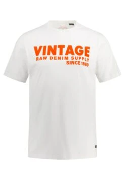 JP1880 T-Shirt Print - Blanc Crème 7 JP1880 T-Shirt Print - Blanc Crème -JP1880 b0b4354ff86c4427af2f31e77da4f671