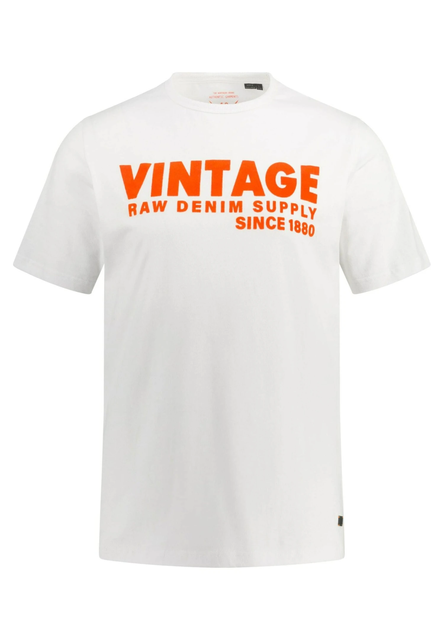 JP1880 T-Shirt Print - Blanc Crème 5 JP1880 T-Shirt Print - Blanc Crème - Afbeelding 3