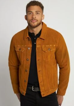 JP1880 Serge APoches Poitrine - Spijkerjas - Noisette