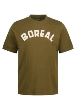 JP1880 Halbarm Mit Bündchen Badges - T-Shirt Print - Tannengrün -JP1880 b3062225290f4a01bd6192cc617a8e0f