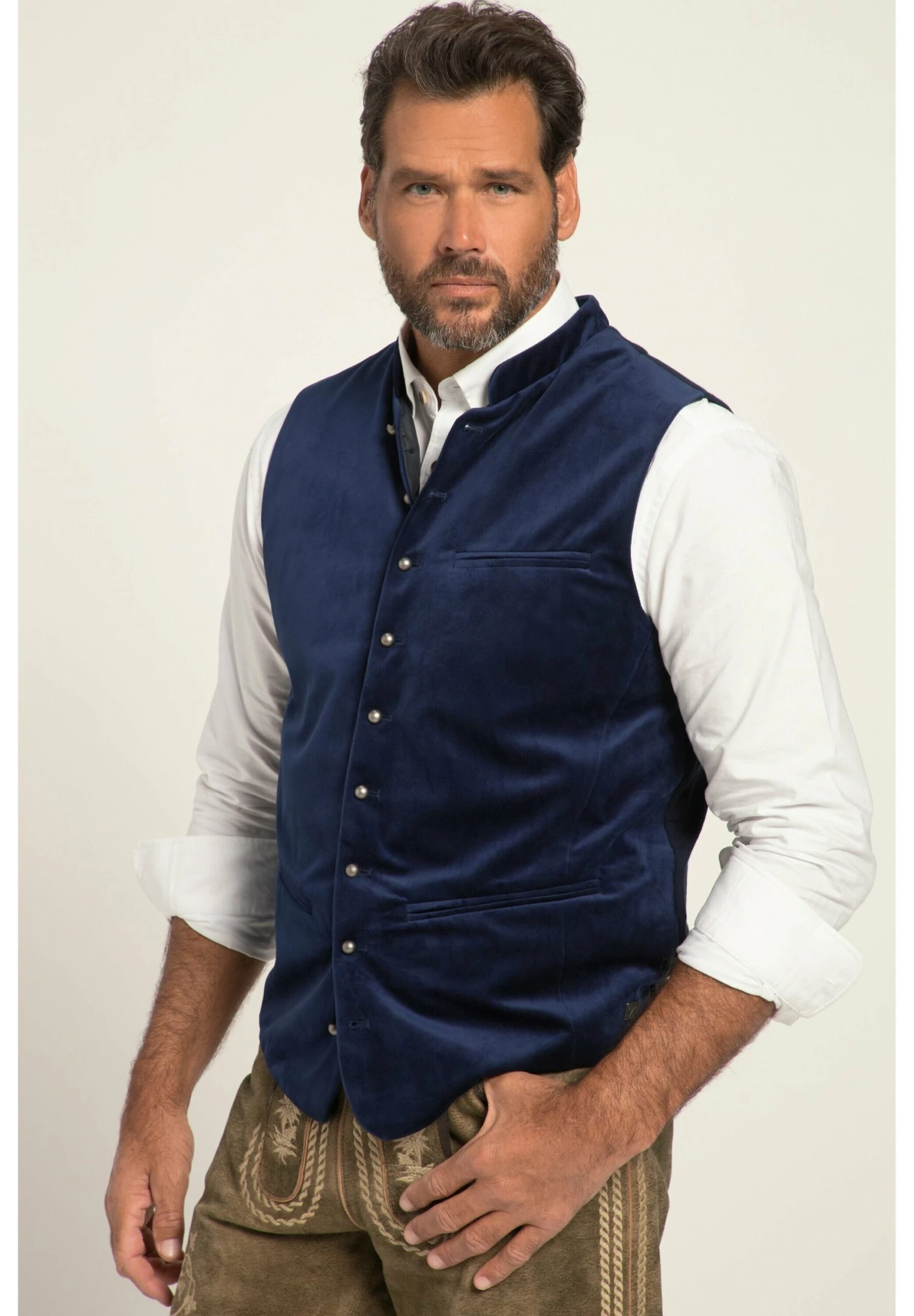 JP1880 StehkragenBis Gr- Bodywarmer - Tiefblau 3 JP1880 StehkragenBis Gr- Bodywarmer - Tiefblau