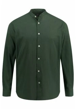 JP1880 Langarm -Qualität Stehkragen Modern Fit - Overhemd - Schwarzolive 9 JP1880 Langarm -Qualität Stehkragen Modern Fit - Overhemd - Schwarzolive -JP1880 b37d4f16c7334f96829f55d11d6d5e08