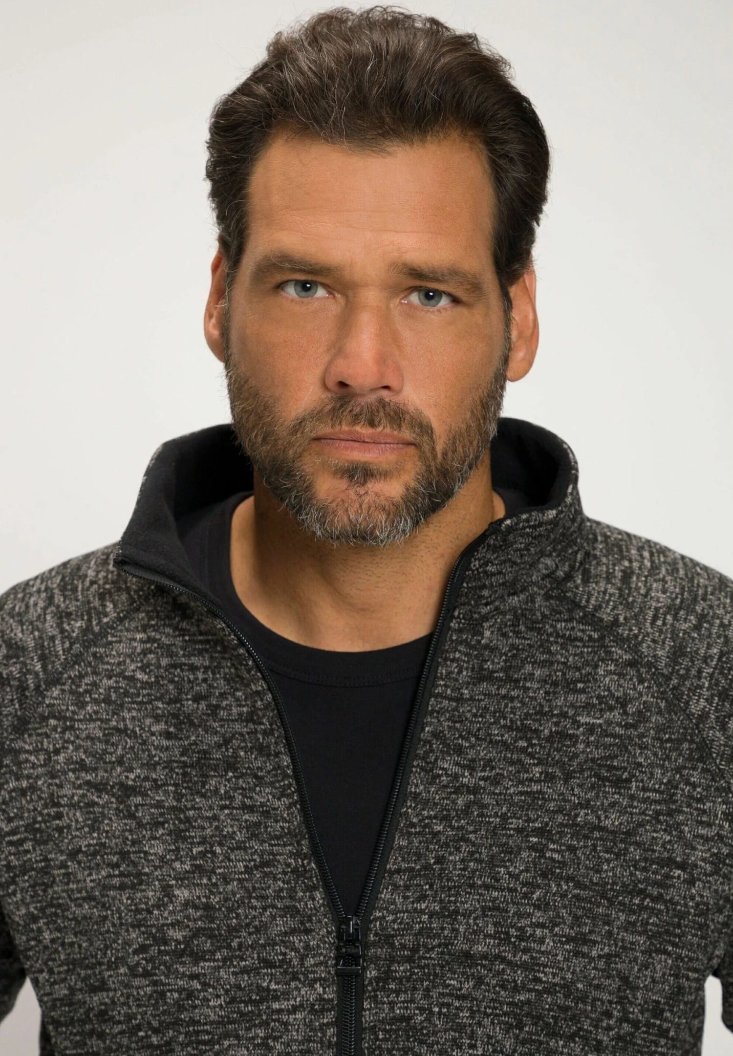 JP1880 Vest - Grau Melange 4 JP1880 Vest - Grau Melange - Afbeelding 2